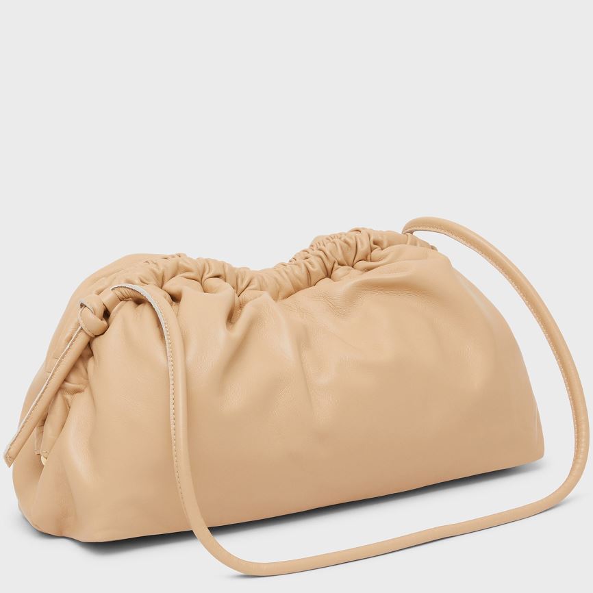 Women's Mansur Gavriel Cloud Clutch Bags Light Brown | AU M167QM